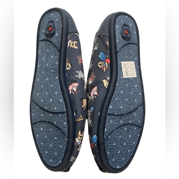 NWOT Bobs From Sketchers Plush Dog Pattern Slide On Shoes Size 8. - Picture 8 of 8